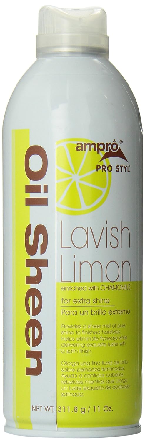 Ampro Lavish Oil Sheen, Limon, 11 Ounce
