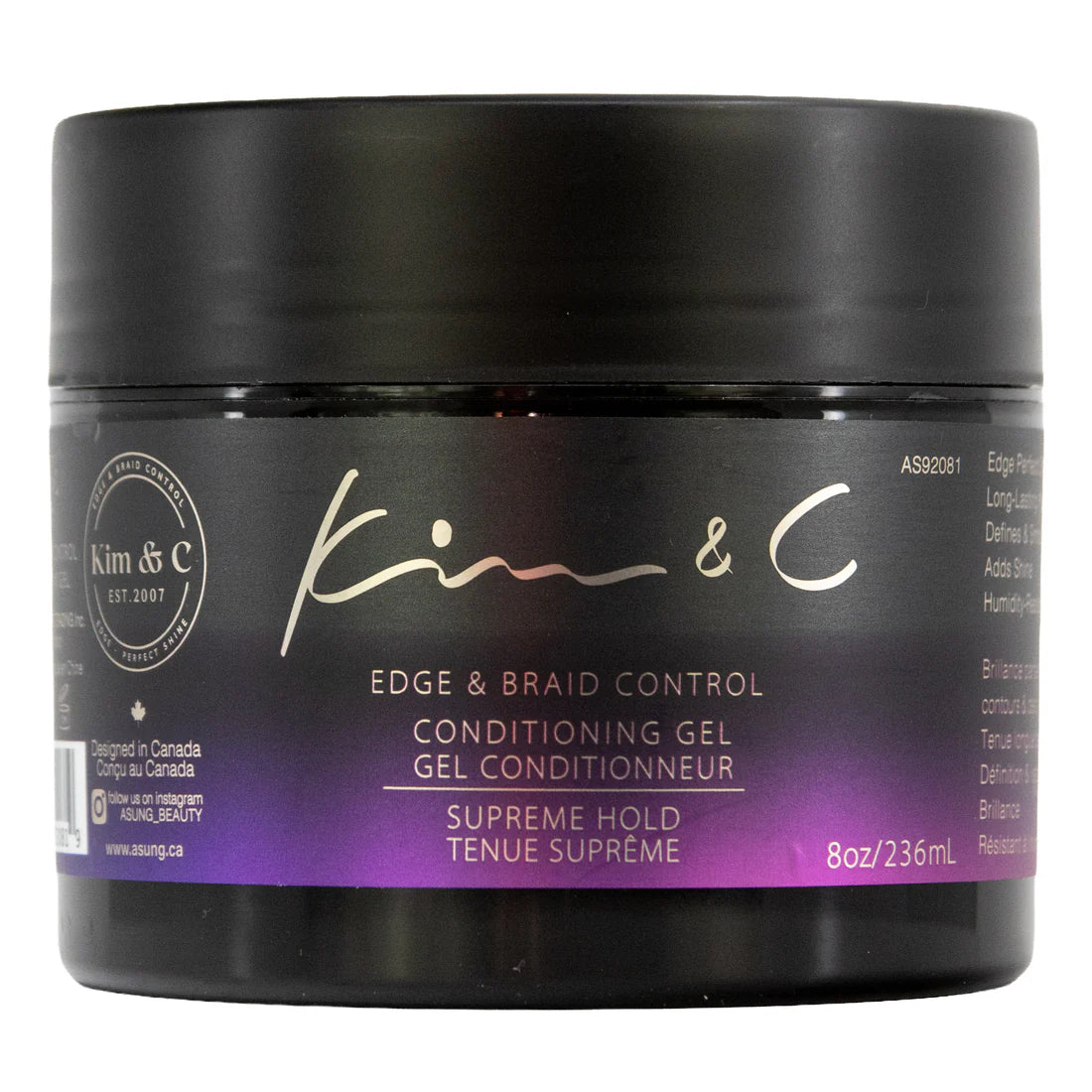 Kim & C Edge & Braid Control Conditioning Gel