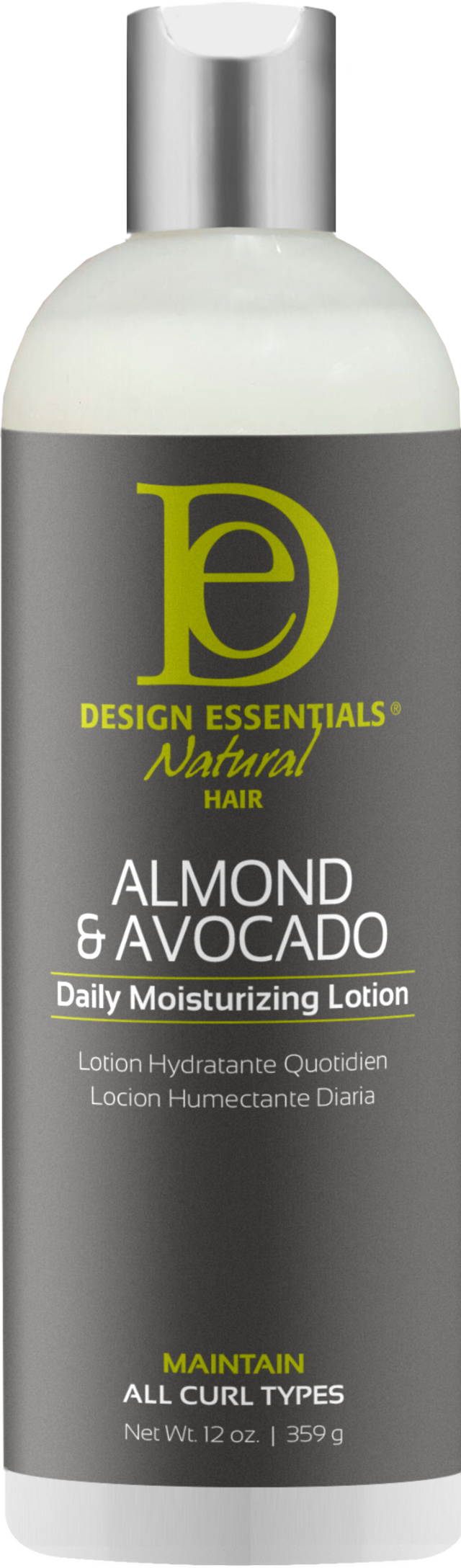 DESIGN ESSENTIALS Almond & Avocado Daily Moisturizing Lotion