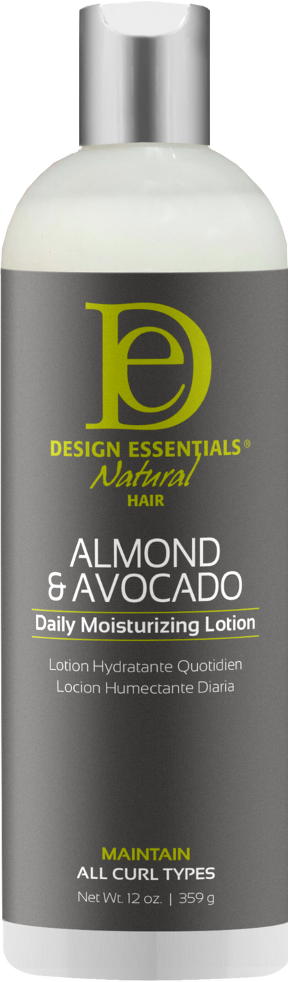 DESIGN ESSENTIALS Almond & Avocado Daily Moisturizing Lotion