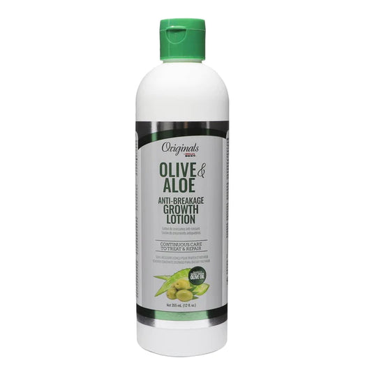 AFRICA'S BEST Originals Olive & Aloe Anti-Breakage Growth Lotion (12oz)