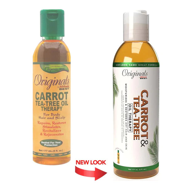 AFRICA'S BEST Originals Carrot & Tea-Tree Oil Therapy (6oz)