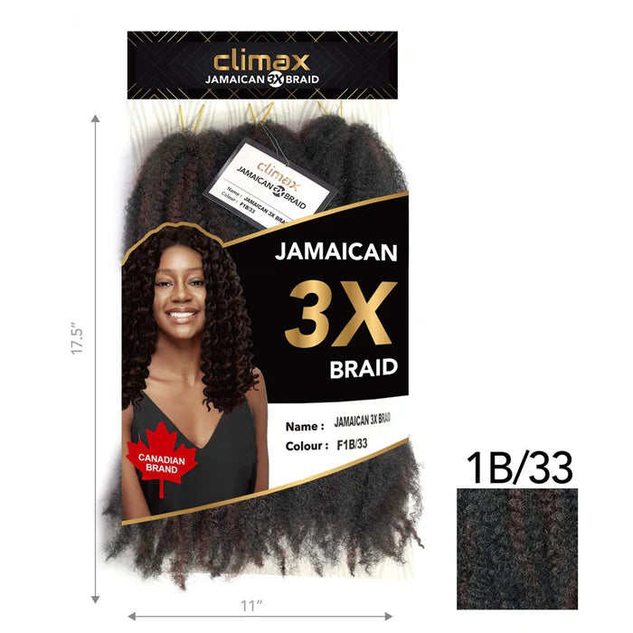 CLIMAX 3X Jamaican Braid