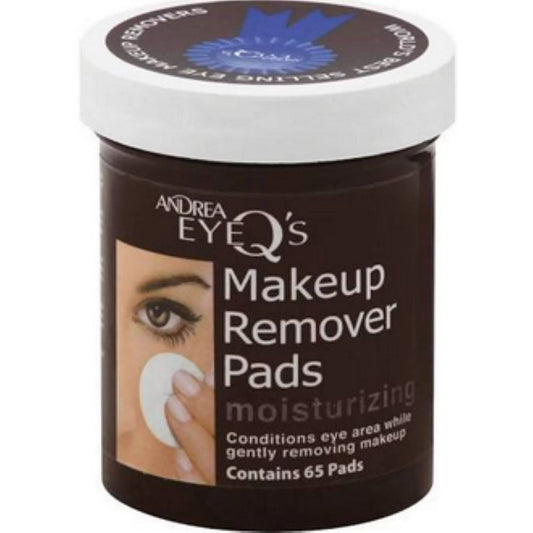 Andrea Eye Q's Eye Make-Up Remover Pads Moisturizing (65pads)