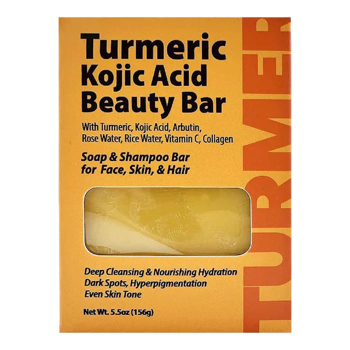 By Natures Turmeric Kojic Acid Beauty Bar 5.5oz