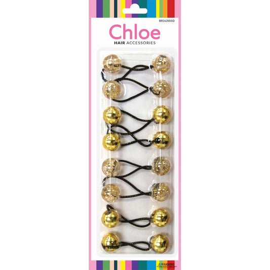 Chloe Hair tie Bracelet Beads BR2620GGD