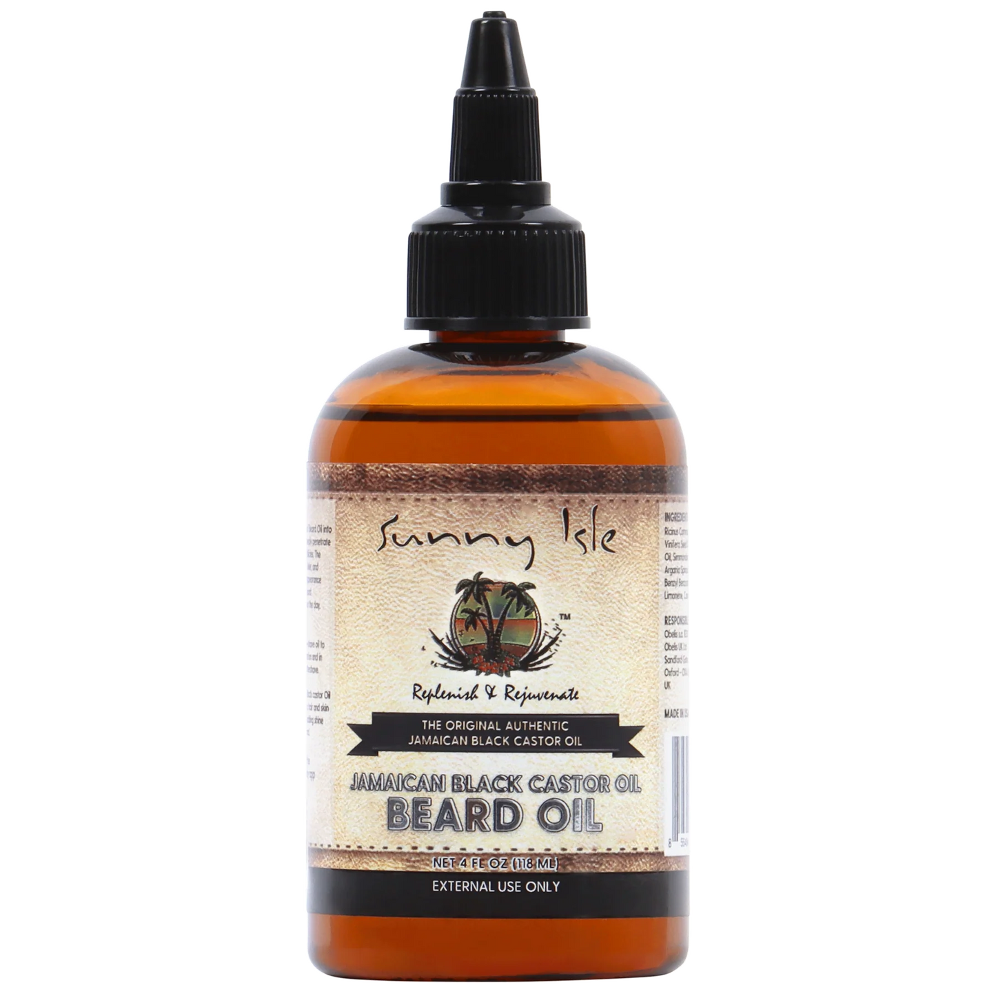 Sunny Isle Jamaican Black Castor Beard Oil