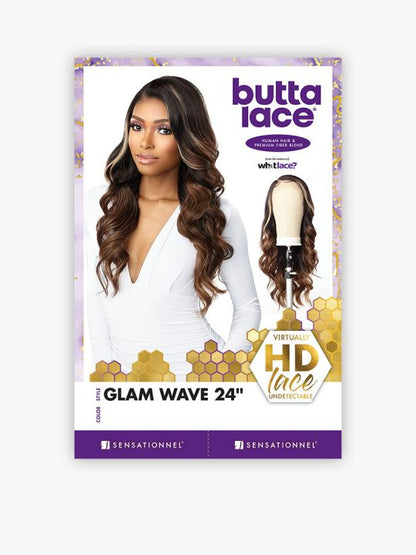 Sensationnel Butta Lace Human Hair Blend - Wave Glam Wave 24"