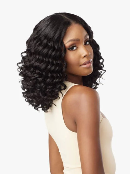 Kinky Edge Y-Part Lace Wig – Kinky Spiral Curl 14" (Curls kinks &co)