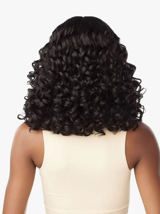 Kinky Edge Y-Part Lace Wig – Kinky Spiral Curl 14" (Curls kinks &co)