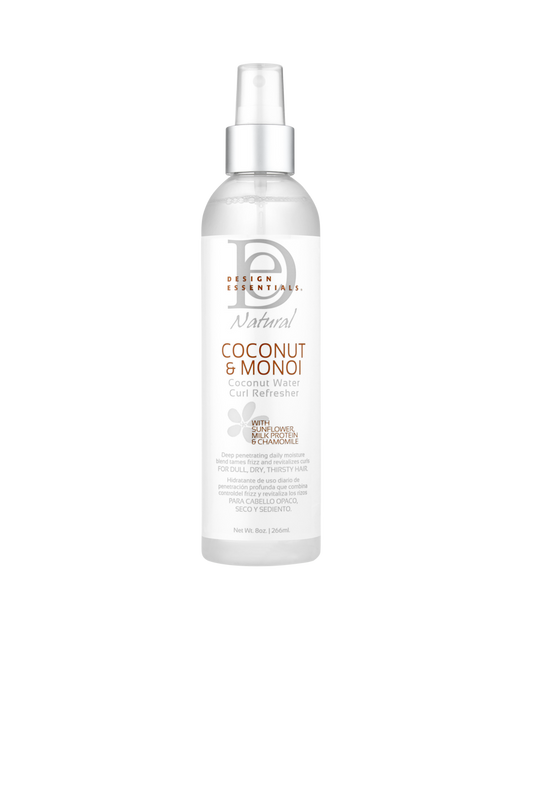 DESIGN ESSENTIALS Coconut & Monoi Coconut Water Curl Refresher (8oz)⁠ ⁠