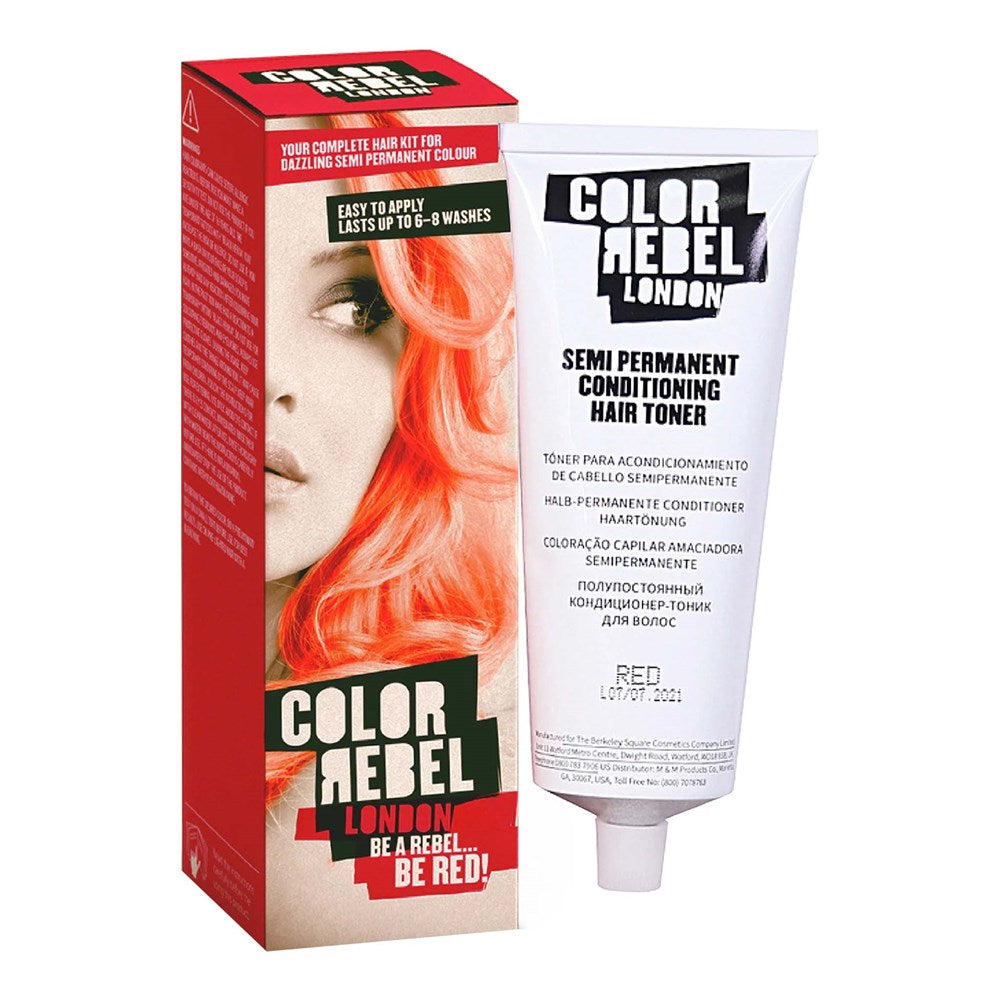 Color Rebel London Semi-Permanent Conditioning Hair Toner (100ml)