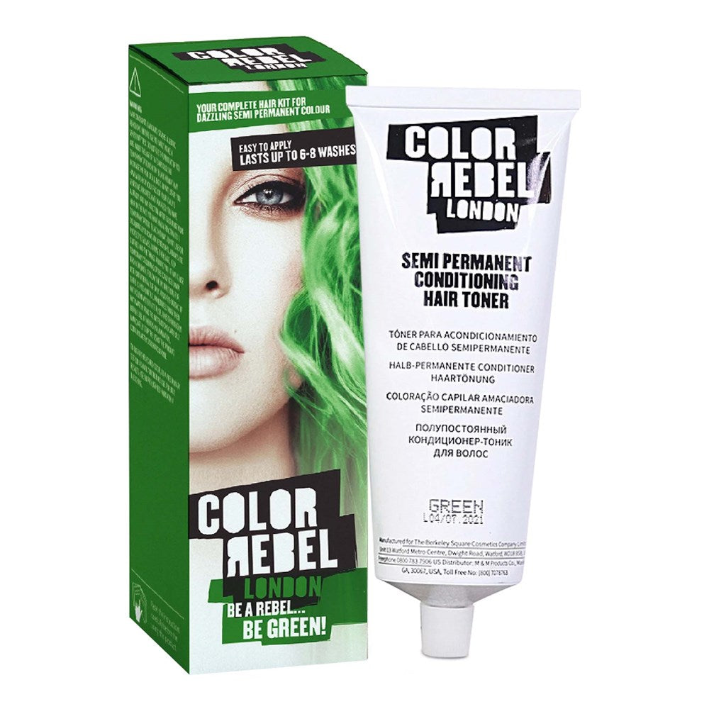 Color Rebel London Semi-Permanent Conditioning Hair Toner (100ml)