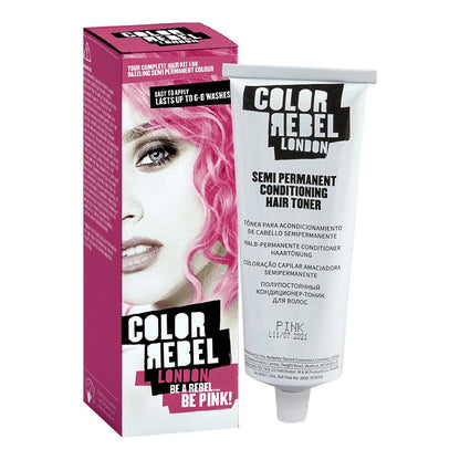 Color Rebel London Semi-Permanent Conditioning Hair Toner (100ml)