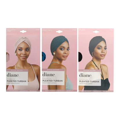 DIANE Premium Pleated Turban - Assorted Colors