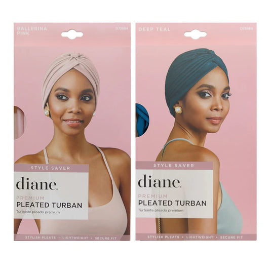 DIANE Premium Pleated Turban - Assorted Colors