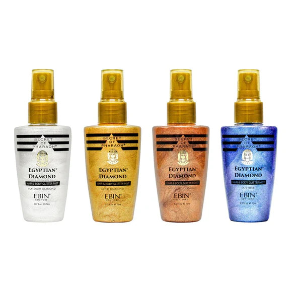 Secret of Pharaoh Egyptian Diamond Hair & Body Glitter Mist