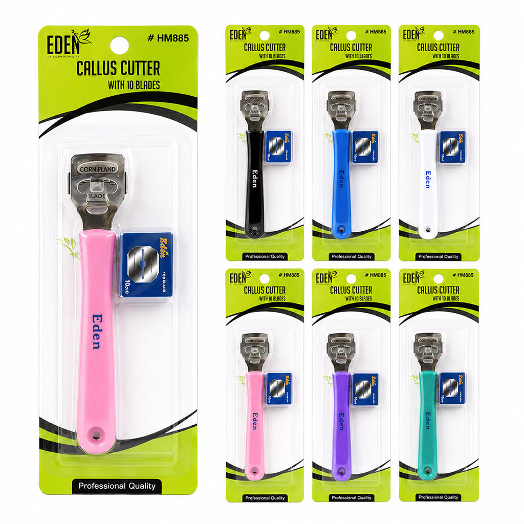 Eden Callous Cutter with 10 Blades -Assorted