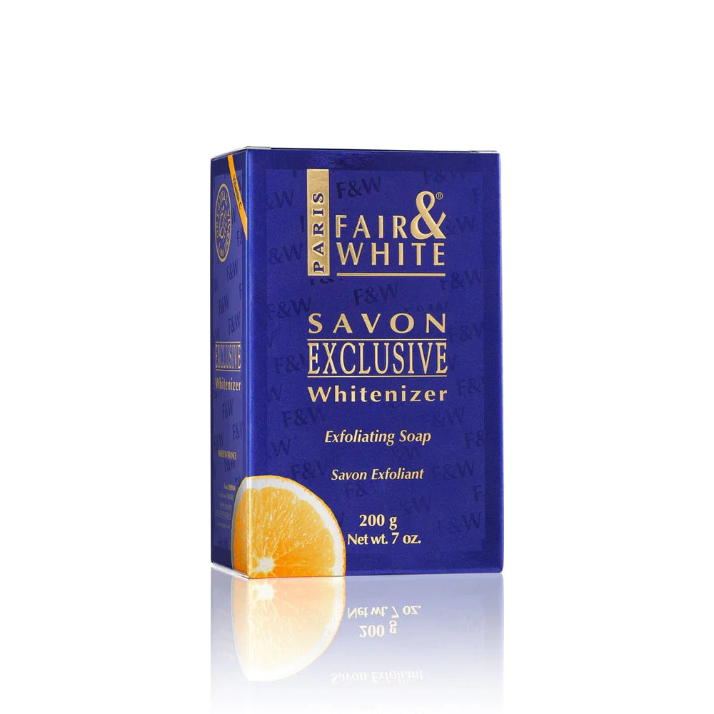 Fair & White Exclusive Exfoliating Soap with Pure Vitamin C 7 oz / 200 gr