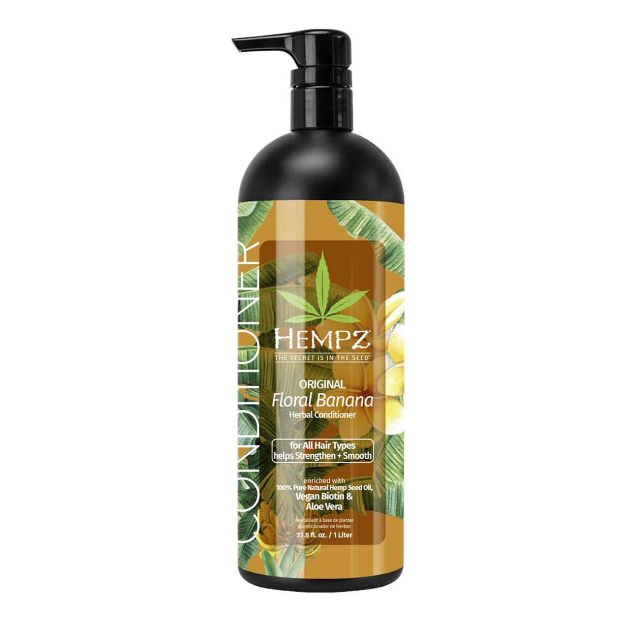 Original Floral Banana  Conditioner  with Vegan Biotin for All Hair Types