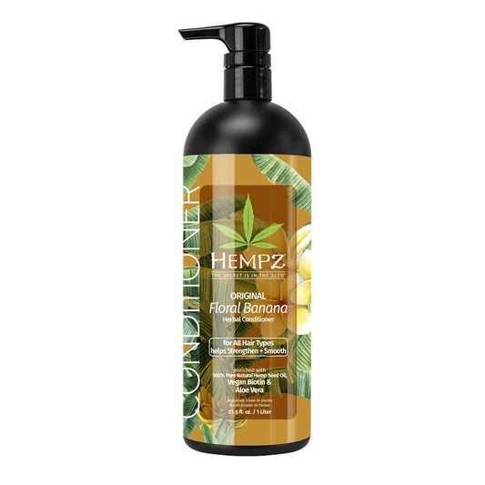 Original Floral Banana  Conditioner  with Vegan Biotin for All Hair Types