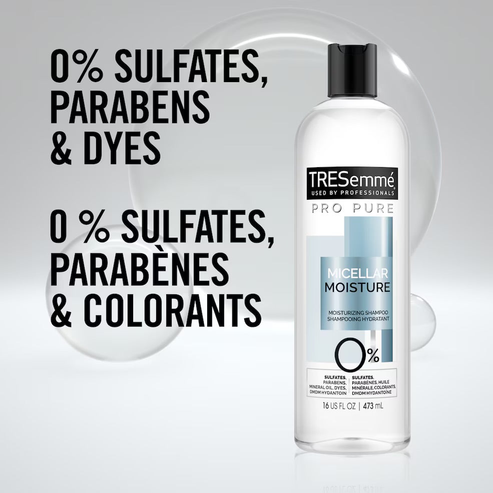 TRESemmé Pro Pure Micellar Moisture Moisturizing Shampoo  473ml   16 oz