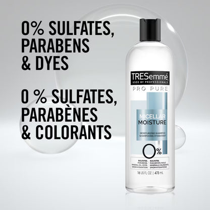 TRESemmé Pro Pure Micellar Moisture Moisturizing Shampoo  473ml   16 oz