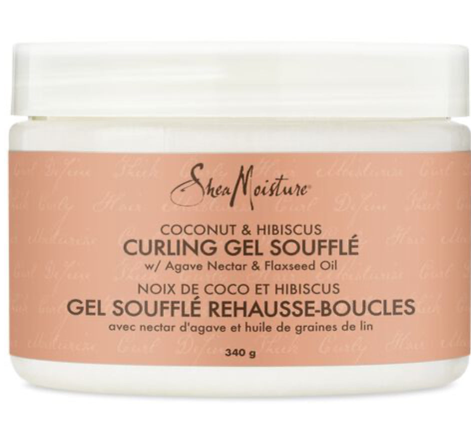 SHEA MOISTURE COCONUT & HIBISCUS CURLING GEL SOUFFLÉ   350g