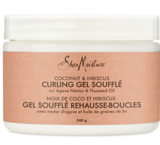 SHEA MOISTURE COCONUT & HIBISCUS CURLING GEL SOUFFLÉ   350g