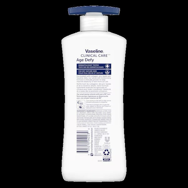 VASELINE clinical care Age Defy body lotion   400ml  13.5 oz