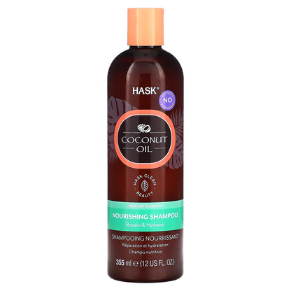HASK Coconut oil Nourishing Shampoo  355mL  12 oz