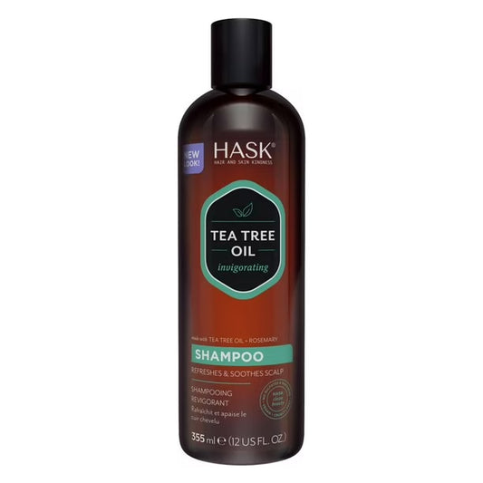 HASK Tea Tree Oil Invigorating Shampoo 355mL 12 oz