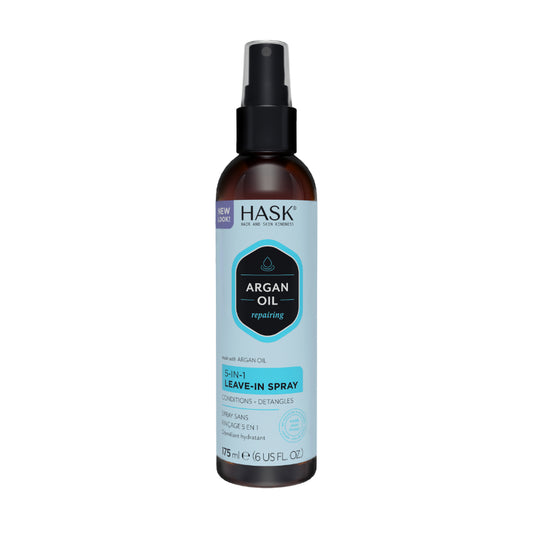 HASK Argan Oil Repairing 5 in 1 Leave-in Spray 175mL 6oz