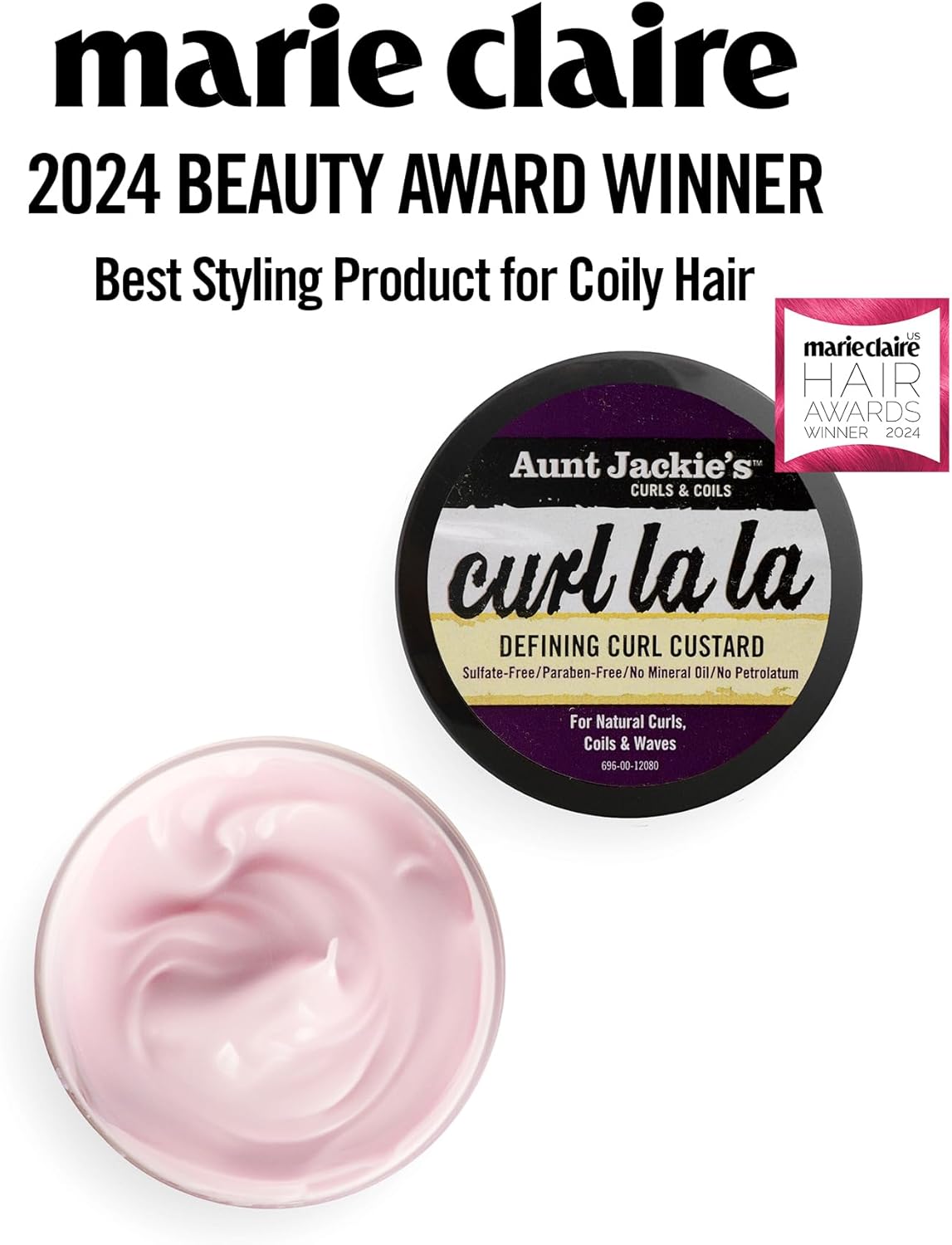 AUNT JACKIE’S Curl La La Defining Curl Custard  426g  15 oz