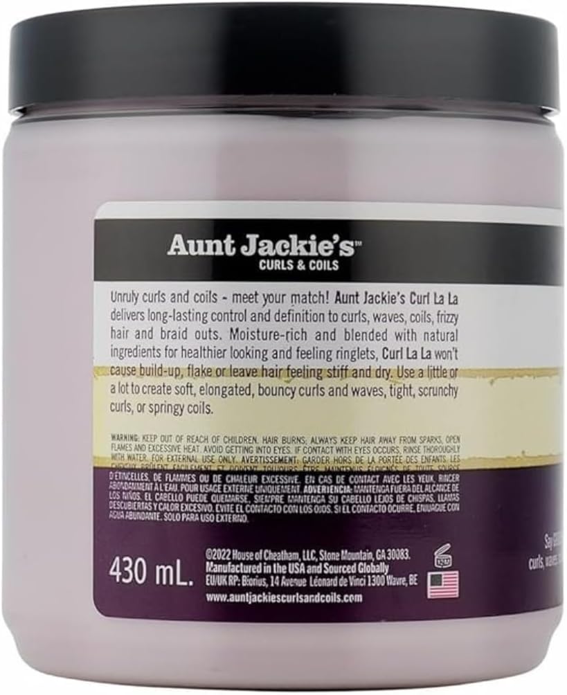 AUNT JACKIE’S Curl La La Defining Curl Custard  426g  15 oz