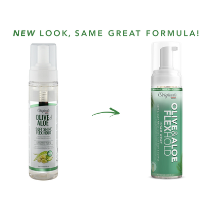 ORIGINALS Olive & Aloe Flex-hold Foam Wrap  251 mL  8.5 oz