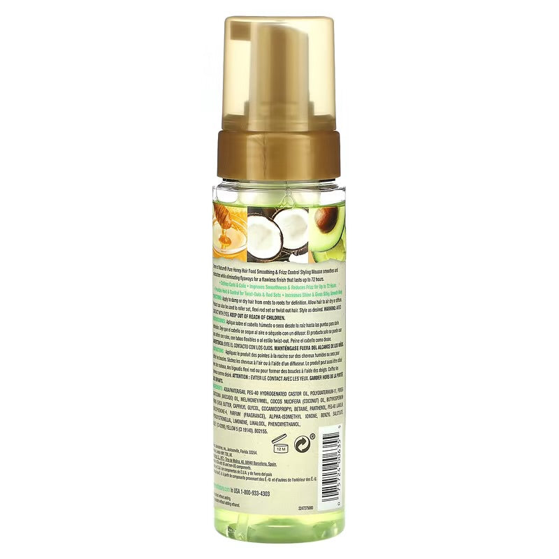 CRÈME OF NATURE pure honey styling mousse  207mL  7oz