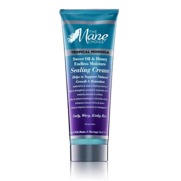 THE MANE CHOICE  Tropical Moringa Sweet Oil & Honey Endless Moisture Sealing Cream 237mL  8 oz
