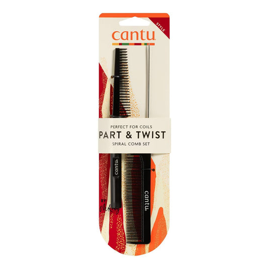 CANTU Part&Twist Spiral Comb Set
