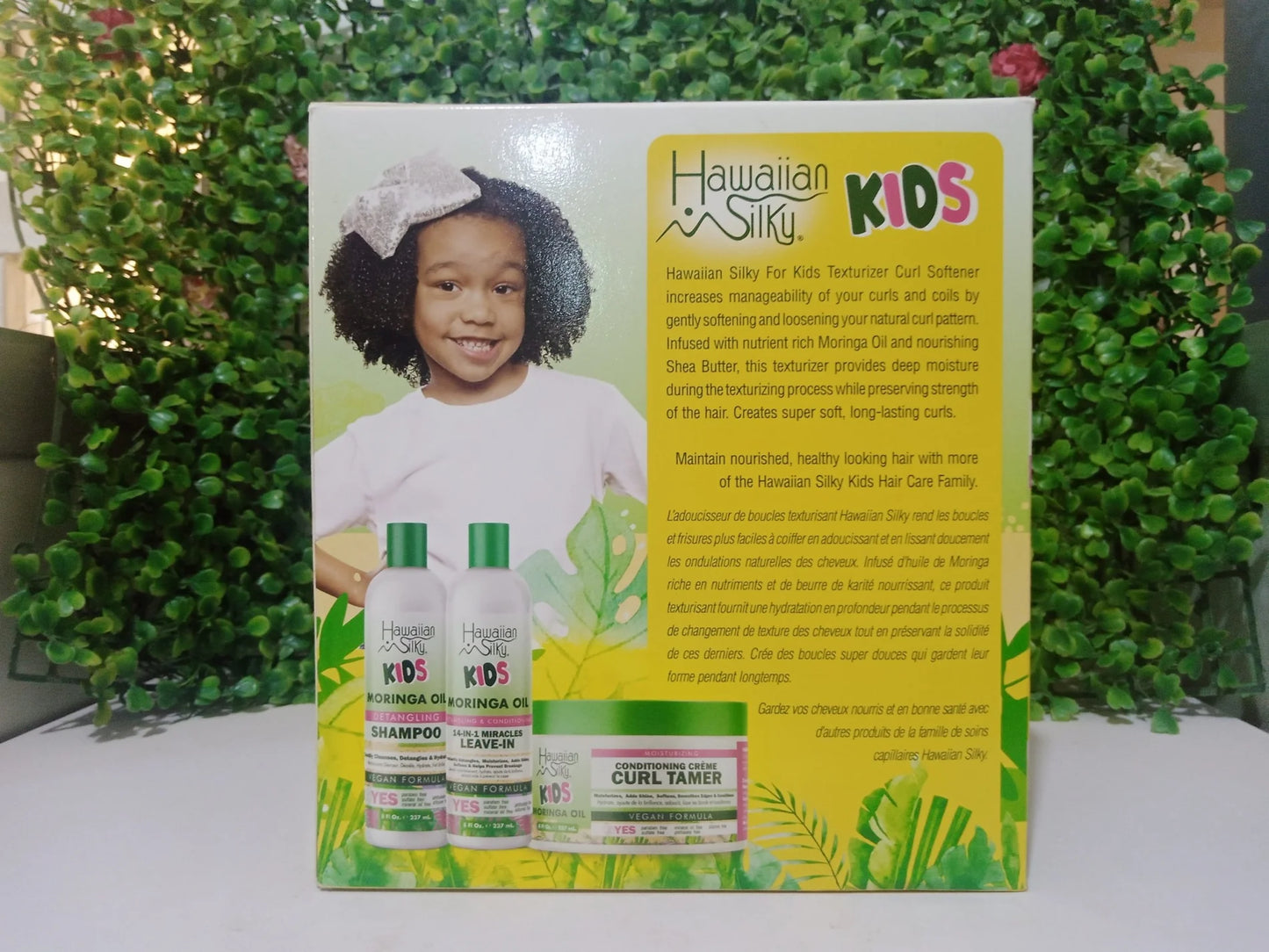 HAWAIIAN Silky Kids Moringa oil Texturizer   Twin pack