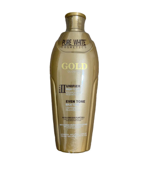 Pure White Gold Glowing Unifier Maxi Tone lightening Rejuvenating 400ml