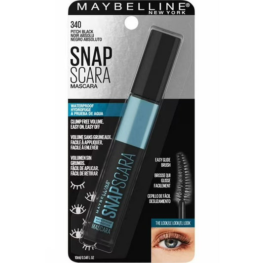 MAYBELLINE Snapscara  340 pitchblack Waterproof