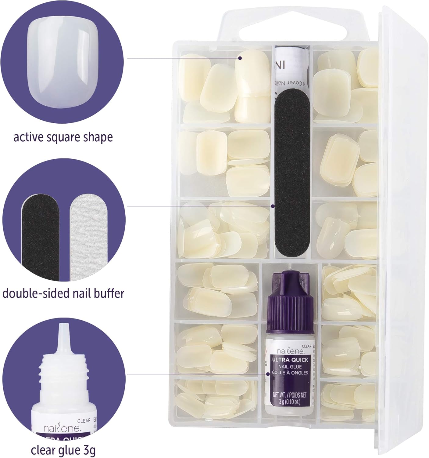 NAILENE 216 nails ongles.
