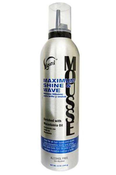 VIGOROL maximum shine and wave Curls Mousse (12oz)⁠ ⁠