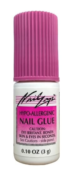 NAIL Zap Nail Glue [hypo allergenic] 0.10 oz