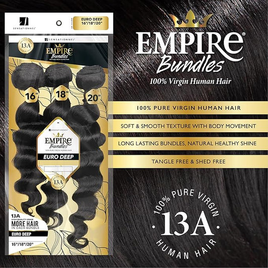 EMPIRE BUNDLE-Deep wave 16/18/20 #BL