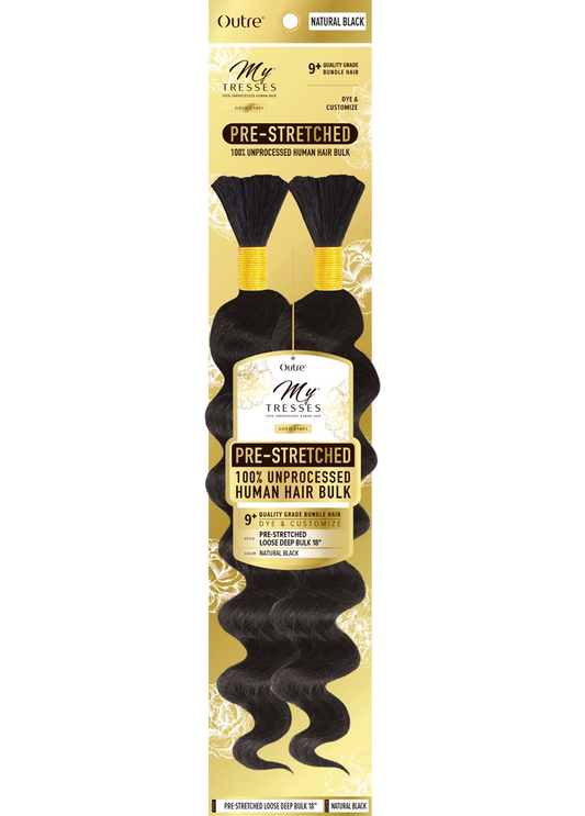Outre Mytresses Gold Label - PRE-STRETCHED LOOSE DEEP BULK 18"