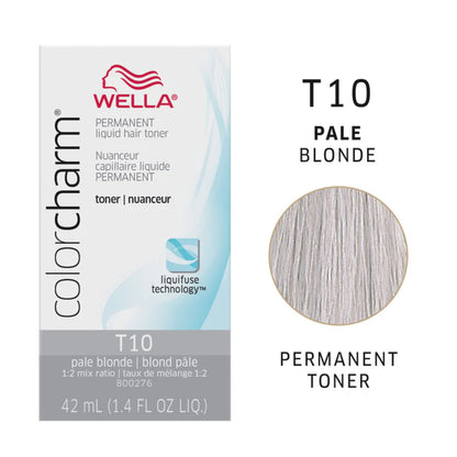 Wella Color Charm Permanent Liquid Hair Toner (1.4oz)