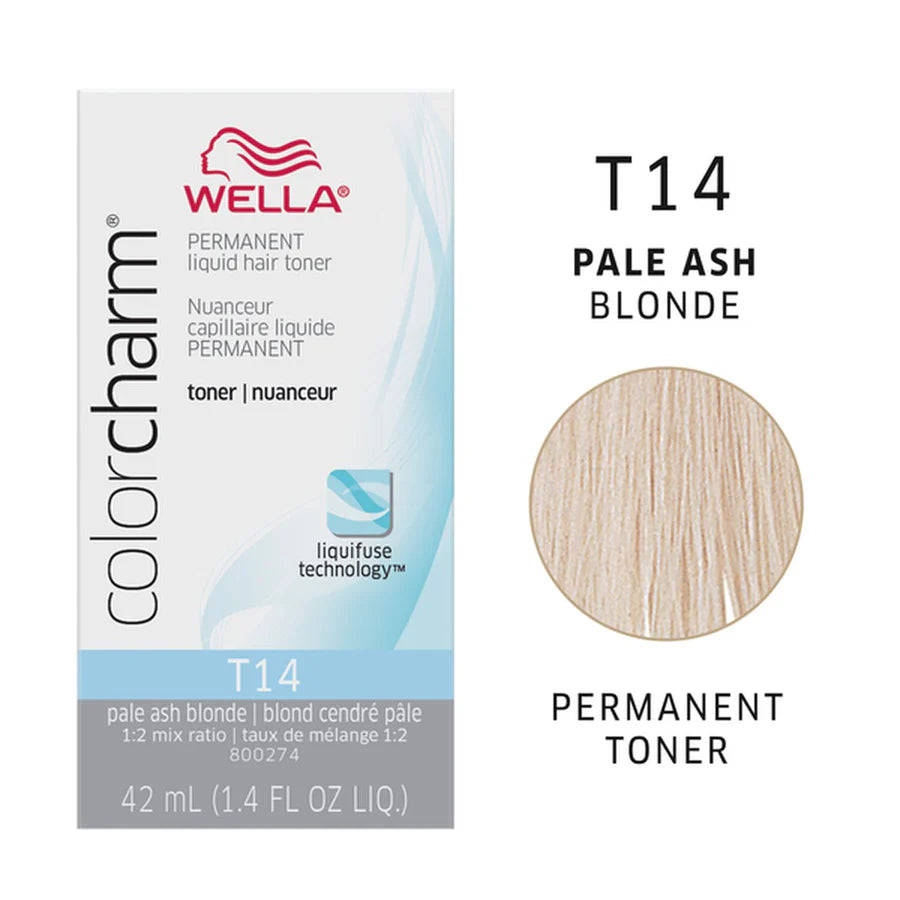 Wella Color Charm Permanent Liquid Hair Toner (1.4oz)