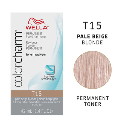 Wella Color Charm Permanent Liquid Hair Toner (1.4oz)